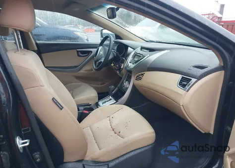 2012 Hyundai Elantra Gls (Ulsan Plant) from USA, damaged, VIN KMHDH4AE2CU219269